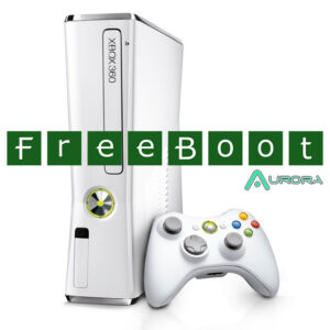 XBox 360 Slim White FreeBoot (б.у.)